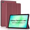 ProCase Cover per Samsung Galaxy Tab A11 Plus 2025/ Tab A9 Plus, Custodia SM-X230/X235/X236/X238 Auto Svegliati/Sonno -Vino