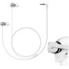 Geekria Cuffie VR In-Ear compatibili con Meta Quest 3, Pico Neo 3, HTC Vive, auricolari cablati con jack AUX 3,5 mm, suono stereo immersivo, auricolari S/M/L, accessori per headset VR