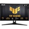 ASUS TUF Gaming VG27AQA1A Monitor Gaming 27", WQHD, Overclock fino a 170 Hz, Tecnologia Extreme Low Motion Blur, Freesync Premium e Shadow Boost, 1 ms (MPRT), HDR, DisplayWidget Lite, Nero