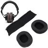 Generic Set di cuscinetti auricolari e fascia per cuffie | Ricambio per M50X M40X M30X M20X, pelle proteica e memory foam per comfort e isolamento acustico