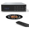 AOSHIDA SMSL PL20 Lettore CD HiFi per Casa, con Funzione di Ripping CD, Bluetooth per Auto, 2 chip CS43131, Ingresso USB/Bluetooth, Uscite RCA/BT/3,5 mm/4,4 mm Bilanciata/Digitale Ottica/Coassiale (Argento)