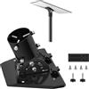 PRUBOVI Adattatore per Tubi Starlink Standard 4/4X,per Pali 2,5 da 5,2 (25mm-52mm) | Compatibile con Antenna Starlink Gen 3/V3/Gen 4/V4,Enterprise,Inclinazione Regolabile 160°,per Muro/Tetto