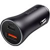 Baseus Car Charger Golden Contactor Max Dual Fast Charger C+U 60W Dark Gray (CGJM000113)