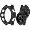 GIOPUEY Cover Compatibile con Garmin Forerunner 570 47mm, TPU Silicone Premium Morbido e Leggero Protettiva Case Cover, Antiurto&Caduta Custodia - Black