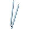 LOVE MEI Custodia in silicone per Samsung Galaxy Tab S6 Lite S Pen, design classico in pelle con motivo a matita in silicone antiscivolo e comoda impugnatura per Galaxy Tab S6 Lite S Pen (blu)