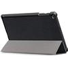 Kepuch Custer Cover per Samsung Galaxy Tab A 10.1 2019 T510 T515 ,PU-Pelle Case Custodia per Samsung Galaxy Tab A 10.1 2019 T510 T515 - Nero