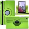 Dlahaby Custodia per Samsung Galaxy Tab A7 Lite 8.7 Pollici, Pelle PU con Supporto Girevole Cover per Samsung Galaxy Tab A7 Lite 8.7 Pollici SM-T220 / T225 / T227 Tablet,Verde