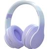 Usoun Cuffie Wireless Over-Ear,Cuffie per Bambini Bluetooth Senza Fili,cuffie bambini con Microfono,HiFi Stereo,Cuffie Wireless e Cablate,Micro SD/TF per Bambini/bambino/Adulti/Telefono/PC(Viola)