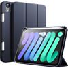 JETech Custodia per iPad mini A17 Pro/6ª Gen, Navy | Cover per 8,3 2024/2021 Modello, Protezione TPU Morbida, Porta Pencil, Supporto Tri-Pieghevole, Design Antiurto Leggero