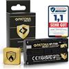 PATONA Protect Batteria per Sony NP-F550 F730 F750 F930 F950 3500mAh | Batteria di ricambio con box protettivo per videocamere, indicatori LED, lampade, luci video, monitor fotocamera
