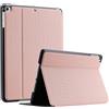ProCase Cover per iPad 6/ iPad 5/ iPad 9.7", iPad Air 2 / iPad Air 1(A1893 A1954 A1822 A1823 A1566 A1567 A1474 A1475 A1476), Custodia Sottile e Leggero con Angoli di Visione Regolabili -Oro Rosa