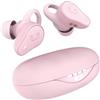 Fresh 'n Rebel Twins Move, cuffie wireless in-ear Bluetooth, anti-spruzzi, Dual Master, con microfono e pulsante cliccabile e controllo del volume, 30 ore di riproduzione (Pastel Pink)