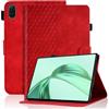 Vkooer Custodia Premium per Honor Pad X8a 11 Pollici Tablet 2024 - Flip Smart Case con Auto Sleep/Sveglia, Porta Penna e Slot per Xiaomi Honor Pad X8a, Rosso