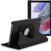 ebestStar - Cover per Samsung Galaxy Tab A7 Lite 8.7 T220 T225, Custodia Protezione Rotazione 360, Pelle PU, Nero