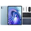 Blackview Link 8 | 12,7 2K+ 90Hz | 18GB RAM + 256GB | Alba Blu | Tablet WiFi | 8400 mAh | 16MP + 13MP | Quad-Box Stereo | GPS | 2 anni di garanzia | Tastiera Bluetooth e mouse wireless