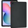Verco Custodia per Samsung Galaxy Tab S6 Lite, custodia protettiva in silicone sottile [10,4 pollici P610 / P615], nero