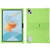 FKQLH Custodia per Blackview Tab 13, Silicone Morbido Skin Leggero Custodia Protettiva per Bambini Supporto Cover per Blackview Tab 13 10,1 Pollici, Verde