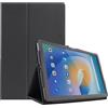 FKQLH Cover per OUKITEL OT5 Tablet 12 Pollici, Sottile PU Pelle Coperchio Leggera con Funzione di Supporto Case per OUKITEL OT5 Tablet 12 Pollici, Nero