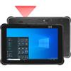 Breloom ST11-W Tablet robusto con scanner di codici a barre 2D, tablet industriale Windows 10 Pro da 10,1 pollici con motore di scansione N4680, scanner QR Inventory 1D/2D, 4 GB+64 GB, 12000 mAh +