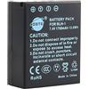 DSTE Ricambio Batteria Compatibile per Olympus BLH-1 BLH1 EM1 E-M1 Mark II E-M1-2