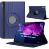Dlahaby Custodia per Lenovo Tab P11 Plus TB-J616 / Tab P11 TB-J606, Rotazione di 360 Gradi in Pelle PU con Supporto Cover per Lenovo Tab P11 & Lenovo P11 Plus 11 Pollici Tablet,Blu Scuro