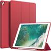 JETech Custodia per iPad Pro 12,9 2ª/1ª Gen (2017/2015), Rosso | Cover Protezione TPU Morbida, Porta Pencil, Supporto Tri-Pieghevole, Design Antiurto Leggero