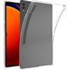 Asgens Custodia Trasparente per Samsung Galaxy Tab S9 Ultra 2023/S8 Ultra 2022 14.6 (Modello SM-X910/X916/X900/X906), Cover Protettiva Sottile e Leggera in Silicone TPU Morbido