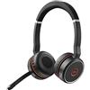 Jabra Evolve 75 SE Cuffie Stereo Wireless Bluetooth Microfono con cancellazione del rumore e ANC Certificate MS Teams, funzionano con tutte le altre piattaforme Nero
