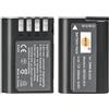 DSTE 2PCS DMW-BLK22 Batterie Compatibili con Panasonic Lumix S5 DC-S5K DC-S5GK