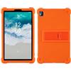 BastralBloom Custodia per tablet Nokia T10 da 8 2022, in morbido silicone, regolabile, adatta ai bambini, per Nokia T10 da 8 2022 (arancione)