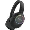 N NEWTOP Cuffie CB07 Auricolari Wireless Bluetooth Audio ON-EAR Stereo Universali Pieghevoli Comode per Smartphone, Tablet, Computer, MP3 Radio Microfono Integrato Bassi HiFi Tasto Chiamate (Nero)
