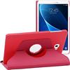 ebestStar - Cover per Samsung Galaxy Tab A6 A 10.1 (2018, 2016) T580 T585, Custodia Protezione Rotazione 360, Pelle PU, Rosa