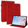 LSPCASA Custodia per Samsung Galaxy Tab A11 8,7 2025/Galaxy Tab A9 8,7 2023 SM-X133/X135/X110/X115 Pelle PU Protettiva Folio Flip Funzione Stand Portapenne Porta Carte Tablet Cover Rosso