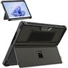 MoKo Custodia per 13 Microsoft Surface Pro 12th 2026,Surface Pro 11/10/ 9, | Custodia per Surface Pro 11 2024 Robusta e Antiurto, Retro Trasparente e Cavalletto, Compatibile con la Tastiera Type Cover
