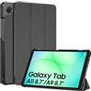 FINTIE Cover per Samsung Galaxy Tab A11 8.7 Pollici 2025 / Tab A9 8.7 2023 | Ultra Sottile Leggero Custodia Protettiva Case, Grigio