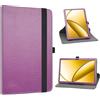 MAMA MOUTH Custodia girevole a 360°per Neroview Zeno 10 11 Pollici Tablet,Viola
