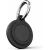daunke - Custodia in silicone per tracker Moto Tag, anti-smarrimento, protezione completa (adatta per anziani, animali domestici, zaini, bagagli, bambini, chiavi), antigraffio, colore: nero