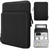 TiMOVO Custodia Tablet 8-9 per iPad Mini 7 A17 Pro, Nero | Custodia Protettiva con Tasche Multiple, Compatibile con iPad Mini 7 A17 Pro 2024, Mini 6/5/4, Tab A7 Lite 8,7, Fire HD 8