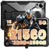 FOSSiBOT DT3 5G Rugged Tablet Android 15, 21560mAh 66W, Dimensity 7300 5G Tablet Robusto, 32GB+256GB/2TB, Schermo 10,4 pollici 2K, 64MP+32MP, Dual SIM/WIFI 6/IP68/IP69K/NFC