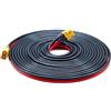 iHaospace XT60 - Prolunga cavo 5 m, alimentazione solare XT60 femmina a maschio, cavo di prolunga da 5 m, 12 AWG, compatibile con pannello solare Anker EcoFlow Powerstaion