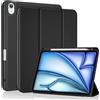 ProCase Cover per iPad Air 11 M4 2026/M3 2025/M2 2024 con Portapenna - Compatibile anche con iPad Air 10.9 (5ª/4ª gen 2022/2020), Funzione Sleep/Wake Automatica, Nero