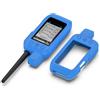 Generic Custodia protettiva in silicone per Garmin Alpha 300i 200i, custodia protettiva in silicone morbido per paraurti, copertura protettiva impermeabile (blu)