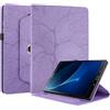 Succtopy Cover Compatibile con Samsung Galaxy Tab A6 2016 10.1 360 Gradi di Rotazione Girevole Case Protettiva con Porta Penna Custodia Samsung Galaxy Tab A6 10.1 Pollici SM-T580/SM-T585 Viola