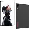 CONAPIKA Custodia per tablet RedMagic 3 Pro/Redmagic Astra Gaming Tablet 9.1, ultra sottile, in morbido TPU flessibile, leggera, opaca, setosa al tatto, antiurto, anti-goccia, colore nero