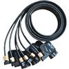 hGiesXgyN Linea di tubi flessibili for tubi di inchiostro UV a 6 colori da 1,3 m con dadi a vite quadrati piccoli serranda oring compatibile con stampante Epson R330 R290 T50 L800 1390(UV Black)