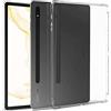 KUSINHOKA Cover per Samsung Galaxy Tab S8 Plus, TPU Leggero Morbido Custodia Antiurto Protettiva Custodia per Samsung Galaxy Tab S8 Plus, Trasparente