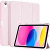 ProCase Cover iPad A16 11 Gen 11 Pollici 2025/iPad 10 Gen 10,9 Pollici 2022 | Custodia iPad (A3354 A3355 A3356 A2696 A2757 A2777) Auto Svegliati/Sonno con Portapenna -Rosa Chiaro
