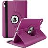 World Biz Custodia rotante per iPad Air 10,9'' 5a/4a generazione (2022/2020), rotazione a 360°, antiurto, in pelle PU, con funzione di accensione/spegnimento automatico, Apple iPad Air 5/4 da 11,9