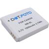 Dot.Foto NB-6L, NB-6LH Premium 3.7v / 1000mAh Batteria Ricaricabile per Canon PowerShot SX510 HS, SX500 IS, SX710 HS, SX700 HS, SX520 HS, SX530 HS, SX280 HS, SX260 HS, SX170 IS