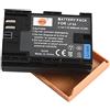 DSTE LP-E6 LPE6 Batteria Compatibile con Canon EOS 5D Mark II, 5D Mark III, 7D Mark II, 7D Mark III, 5DS, 6D, 7D,60D, 60Da, 70D